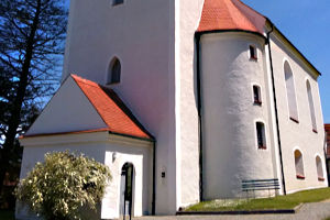 Denkmalgerechte Instandsetzung Dachstuhl Dachneudeckung Dorfkirche in Friedersdorf