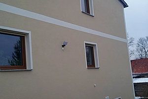 Fassadenrenovierung und Neuputz Wohnhausanbau