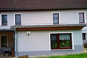 Fassadenrenovierung und Neubau eines Anbaus